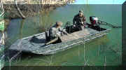 Triton 1650 DS The ultimate hunting boat. Avaliable at Tri-State Marine