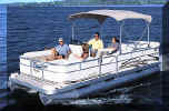 Summit 200 Gold pontoon boat by Triton. Available at Tri State Marine